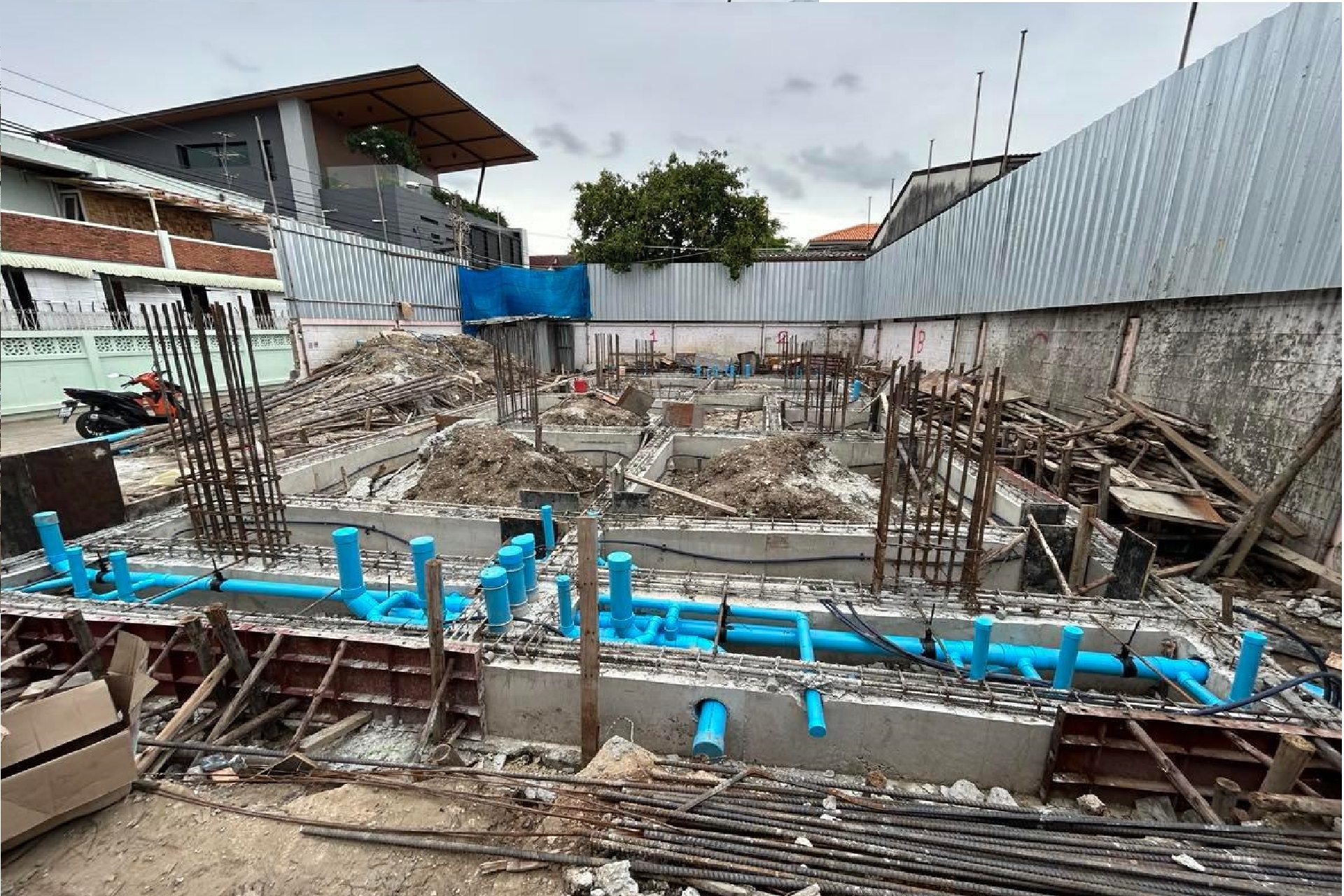 แบบคานเหล็ก